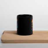 Born To Be Wild Black Glossy Mug - Beyond T-shirts